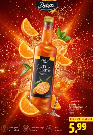 DELUXE Apéritif pailleté Glitter Aperitif
