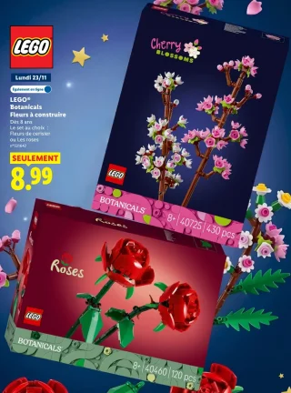 LEGO Botanicals Fleurs à construire