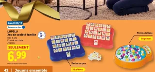 Jeu de société famille LUPILU