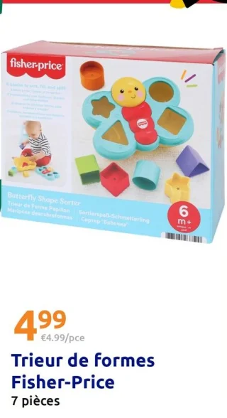 Trieur de formes Fisher-Price