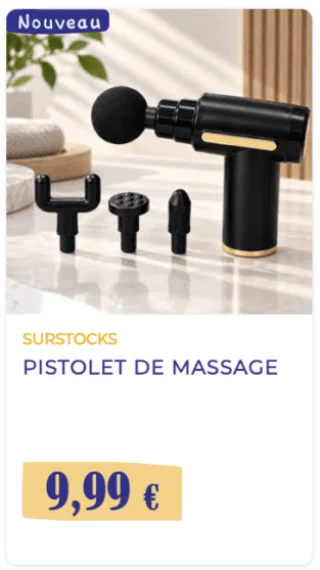 SURSTOCKS Pistolet de Massage