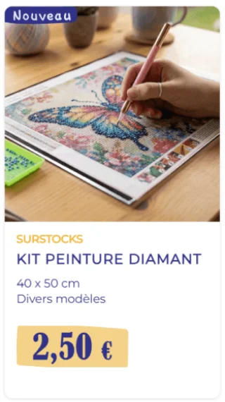 SURSTOCKS Kit Peinture Diamant