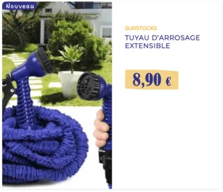 Tuyau d'arrosage extensible