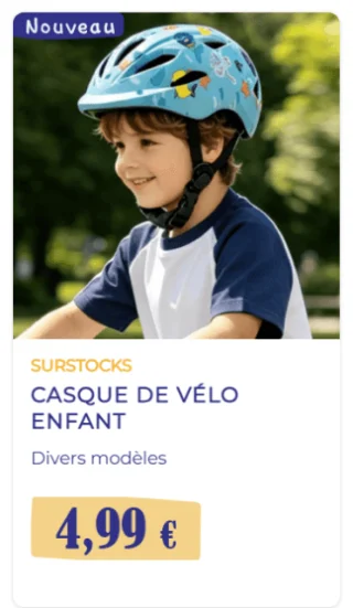 Casque de vélo enfant Surstocks
