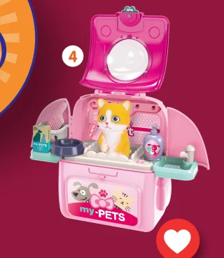 Valise vétérinaire avec animal