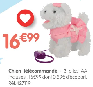Chien télécommandé