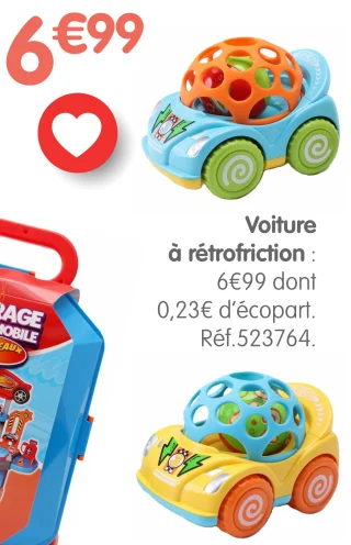 Voiture à rétrofriction