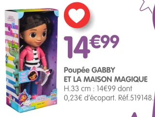 Poupée GABBY ET LA MAISON MAGIQUE
