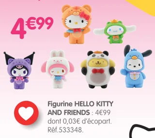 Figurine HELLO KITTY AND FRIENDS