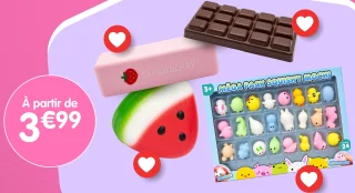 Squishy anti-stress / Méga Pack Squishy Mochi