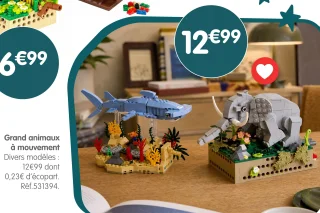 Grand animaux à mouvement
