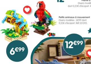 Petits animaux à mouvement