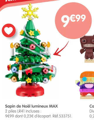 Sapin de Noël lumineux Zuru MAX
