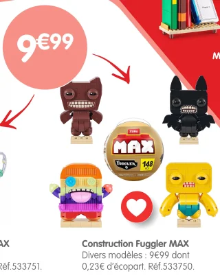 Figurine à construire Zuru MAX Fuggler