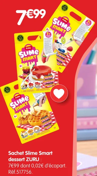 Sachet Slime Smart dessert ZURU
