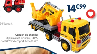 Camion de chantier