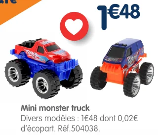 Mini monster truck