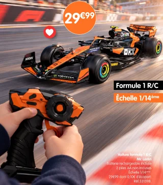 Voiture formule 1 R/C Mc Laren