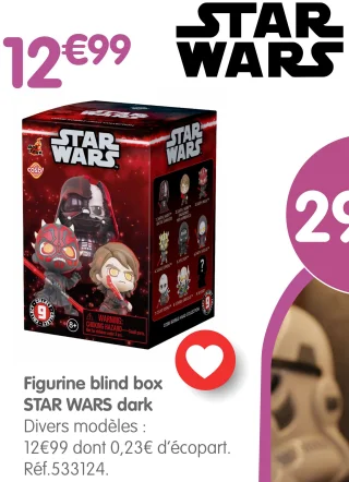Figurine blind box STAR WARS dark