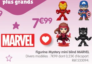 Figurine Mystery mini blind MARVEL