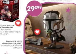 Figurine POP Jumbo Mandalorian STAR WARS