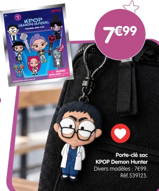 Porte-clé sac KPOP Demon Hunter