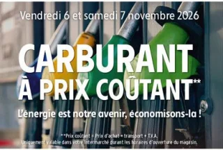 Carburant à prix coûtant