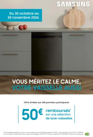 Lave-vaisselle Samsung