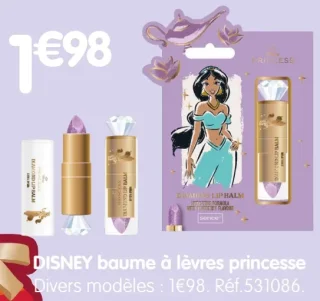 DISNEY baume à lèvres princesse