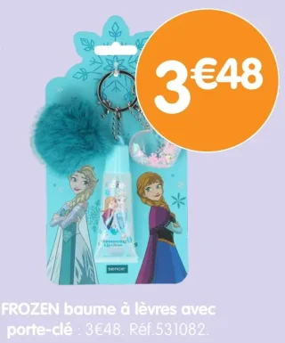 FROZEN baume à lèvres avec porte-clé