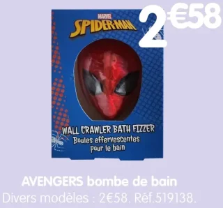 AVENGERS bombe de bain