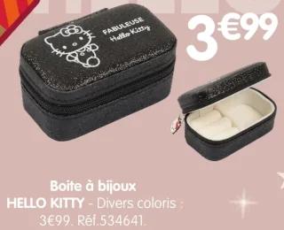 Boîte à bijoux Hello Kitty