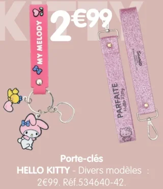 Porte-clés Hello Kitty