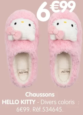 Chaussons Hello Kitty