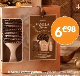 SENCE coffret cheveux Vanilla Charm - 5 pièces