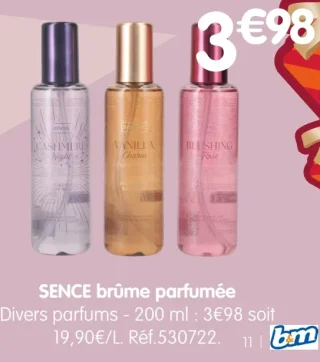 SENCE brûme parfumée Divers parfums - 200 ml