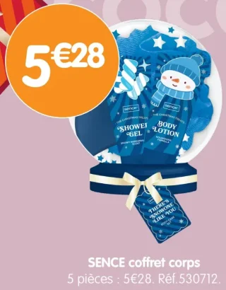 SENCE coffret corps 5 pièces