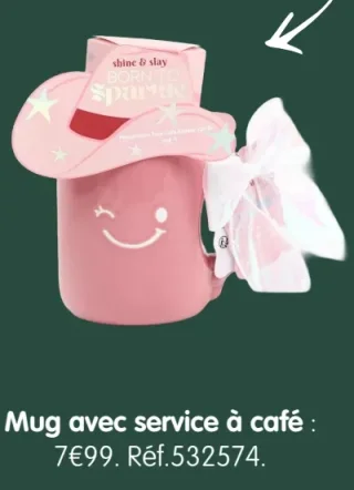 Mug avec service à café