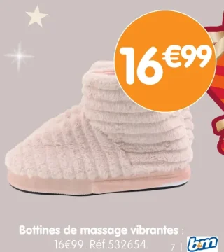 Bottines de massage vibrantes