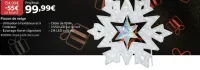 Flocon de neige lumineux LED