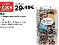 Mars Assortiment de Miniatures