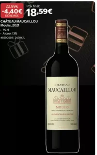 CHÂTEAU MAUCAILLOU Moulis, 2021
