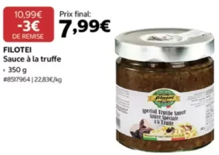 FILOTEI Sauce à la truffe