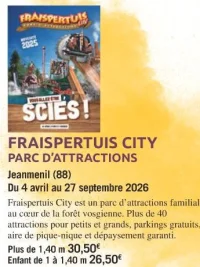 FRAISPERTUIS CITY PARC D'ATTRACTIONS
