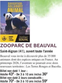 ZOOPARC DE BEAUVAL