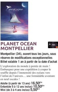 PLANET OCEAN MONTPELLIER