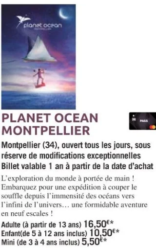 PLANET OCEAN MONTPELLIER