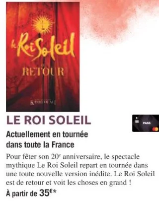 LE ROI SOLEIL
