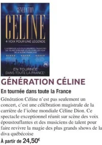 GÉNÉRATION CÉLINE