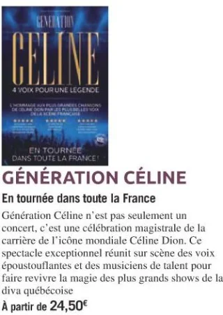 GÉNÉRATION CÉLINE